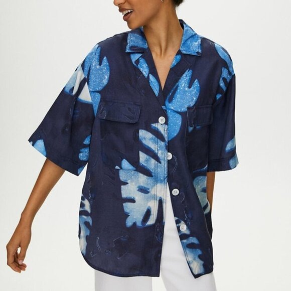 Aritzia The Group Babaton | Calipso Tropical Print Top - Picture 3 of 14